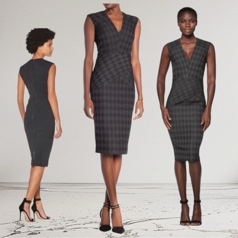 SUISTUDIO Black Sheath Dress sz 34 / US sz 2